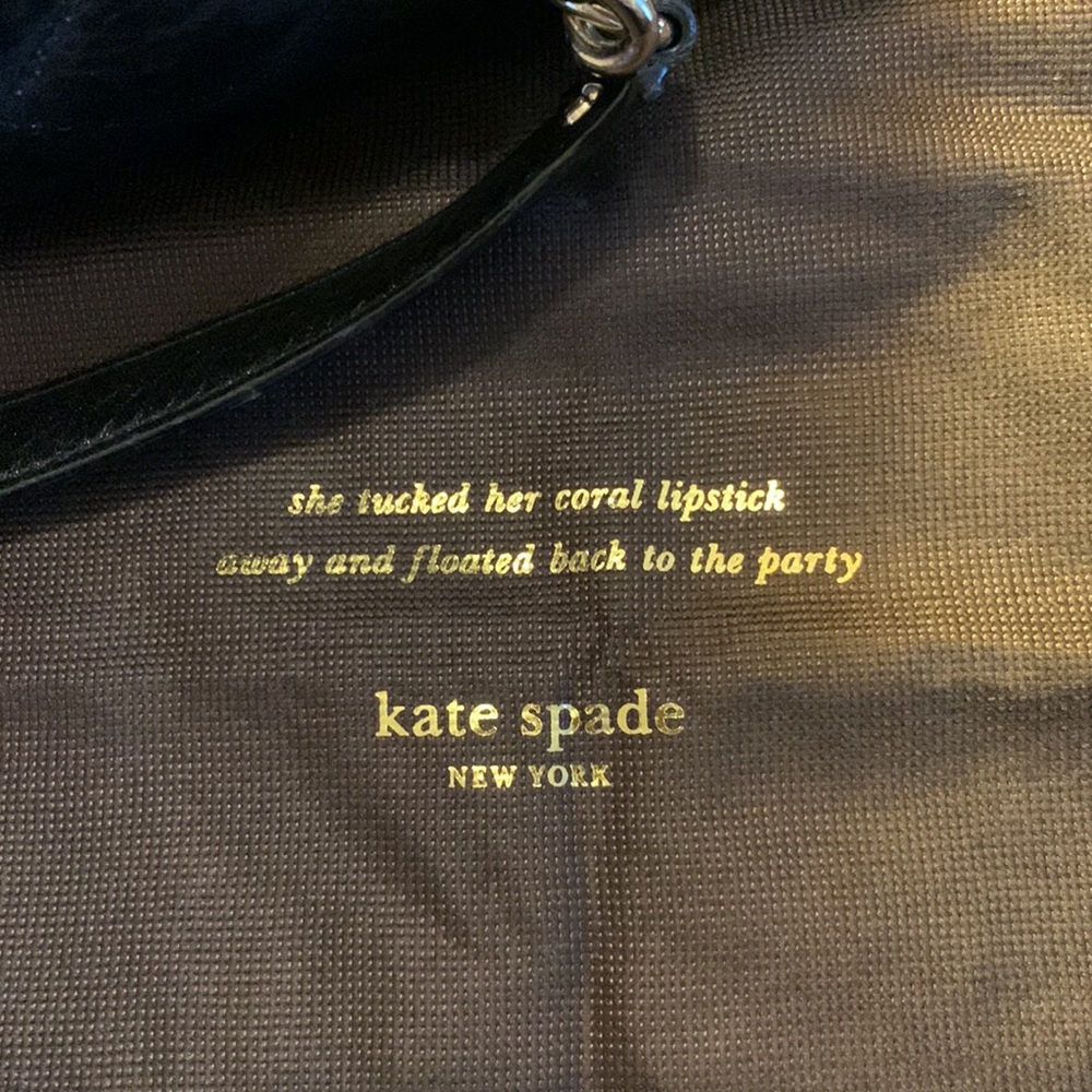 Kate Spade Quilted chain purse - Picture 3 of 12